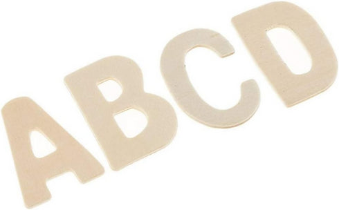 Wooden Capital Letter with Box